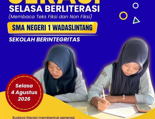 SERASI (Selasa Berliterasi): Warga SMA Negeri 1 Wadaslintang Tingkatkan Budaya Membaca Melalui Teks Fiksi dan Nonfiksi