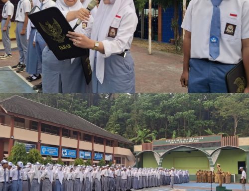 Upacara Bendera Hari Senin, 3 Agustus 2026 di SMA Negeri 1 Wadaslintang Berlangsung Khidmat dan Penuh Semangat Nasionalisme